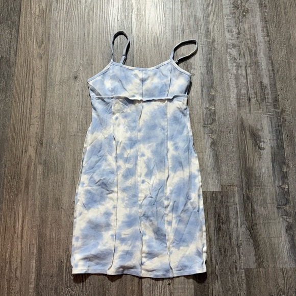 Full Tilt Dresses & Skirts - Full Tilt Blue and White Sleeveless Slip Mini Dress